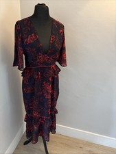 ❤️‍🩹Blue Floral Midi