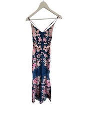 Hope & Ivy Blue Pink Floral