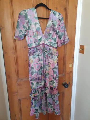 Hope ivy floral dress sz - floral,
