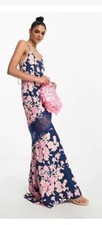 Hope & Ivy, Blue Floral Maxi