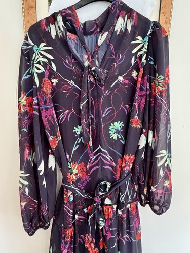 Hope ivy black floral - black,