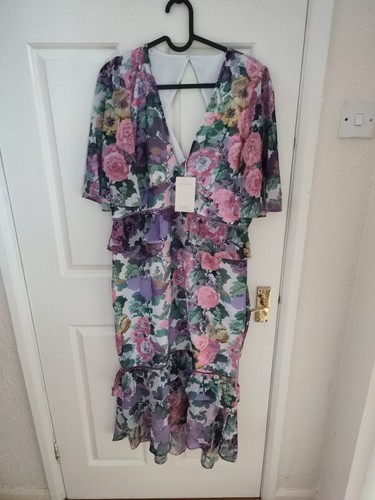 Hope ivy ruffle - &, midi
