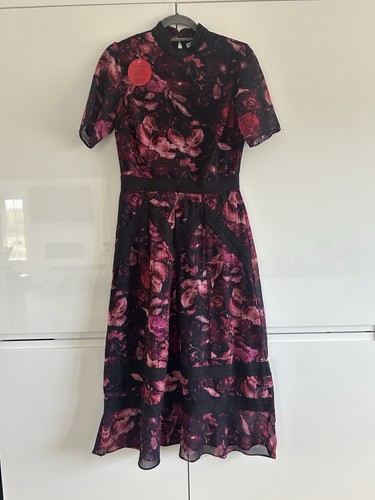 Hope ivy floral midi dress - hope,