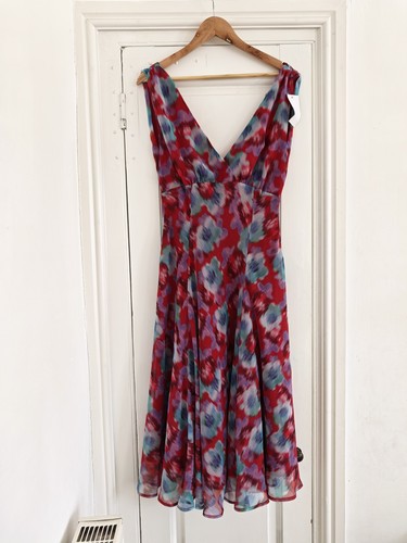 Hope ivy midi dress - dress, abstract